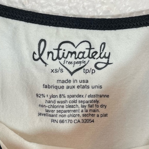 Intimately Free People Lace Black White Long Sleeve Medallion Bodycon Mini Dress - Picture 3 of 8